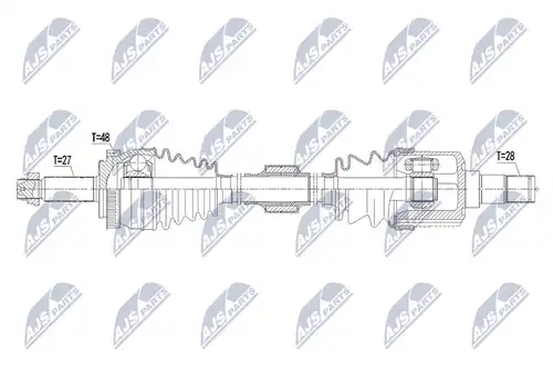 полуоска NTY NPW-HY-571