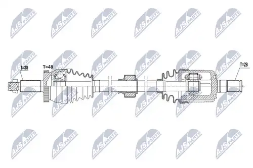 полуоска NTY NPW-HY-577