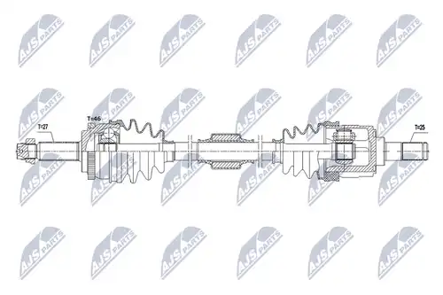 полуоска NTY NPW-HY-579