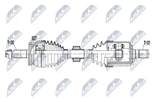 полуоска NTY NPW-HY-581