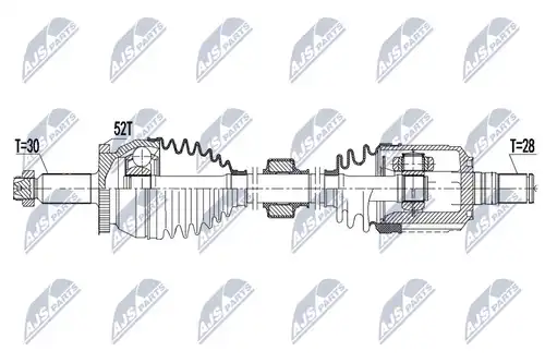 полуоска NTY NPW-HY-583