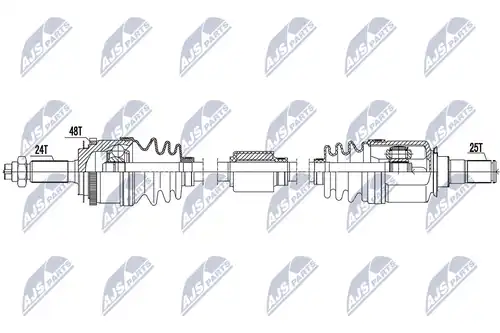 полуоска NTY NPW-HY-587