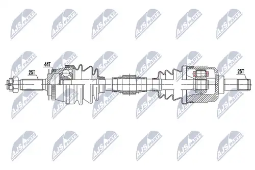 полуоска NTY NPW-HY-593