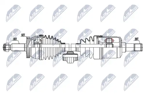 полуоска NTY NPW-HY-597