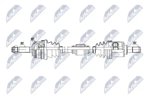 полуоска NTY NPW-HY-605