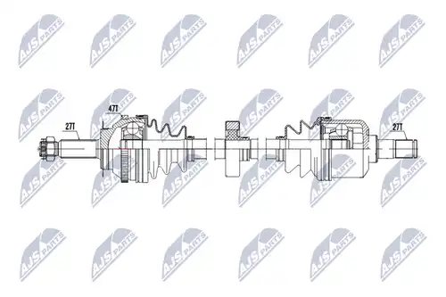 полуоска NTY NPW-HY-607