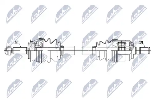 полуоска NTY NPW-HY-615