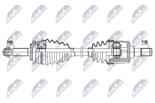 полуоска NTY NPW-HY-618