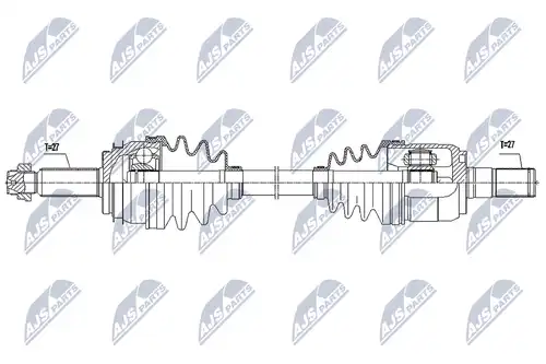 полуоска NTY NPW-HY-619