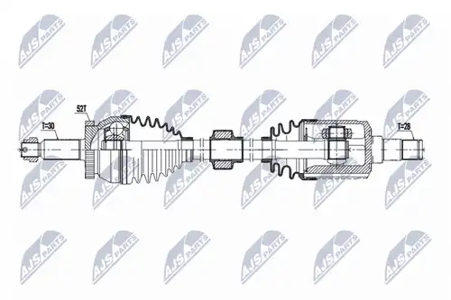 полуоска NTY NPW-HY-625