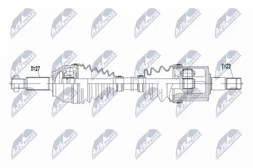 полуоска NTY NPW-JG-004