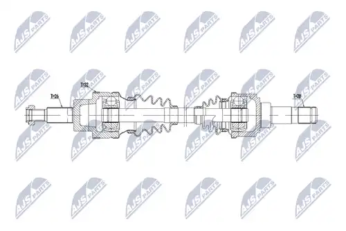 полуоска NTY NPW-JG-006