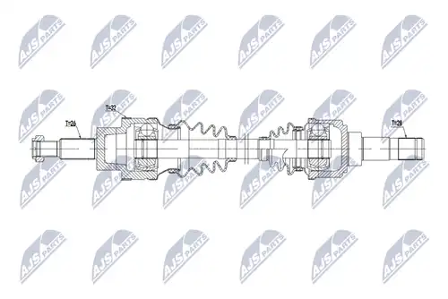 полуоска NTY NPW-JG-008