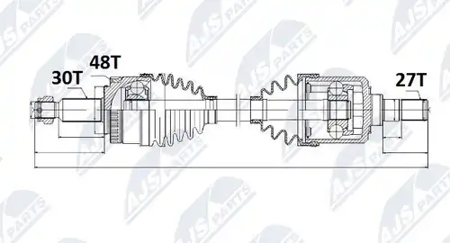 полуоска NTY NPW-KA-326