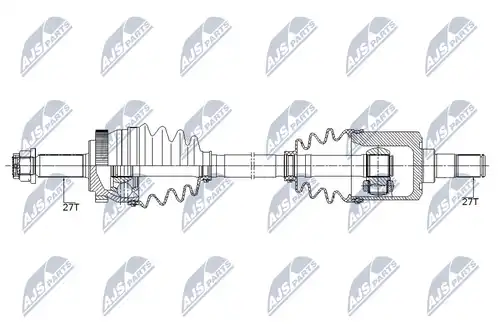 полуоска NTY NPW-KA-352