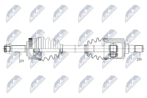 полуоска NTY NPW-KA-354