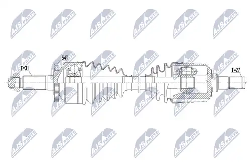 полуоска NTY NPW-KA-360