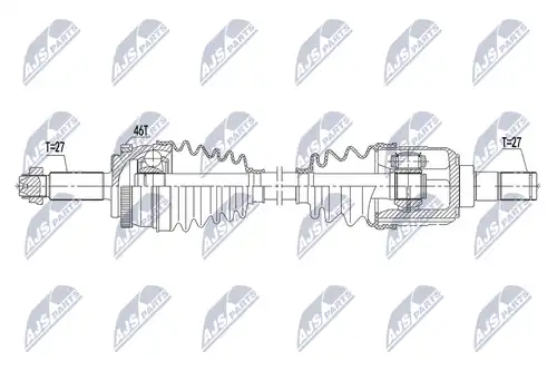 полуоска NTY NPW-KA-364