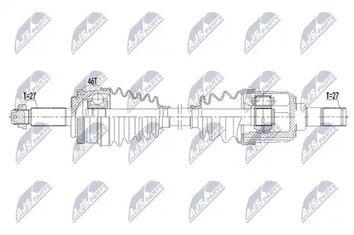 полуоска NTY NPW-KA-366