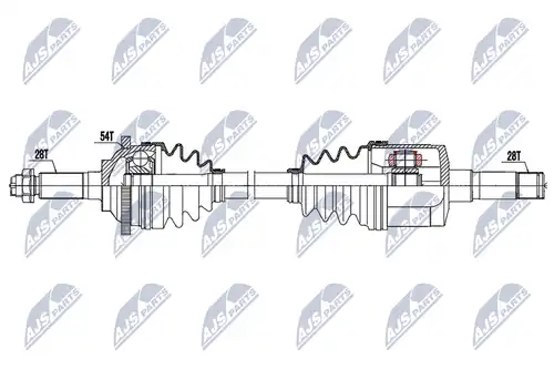 полуоска NTY NPW-KA-372