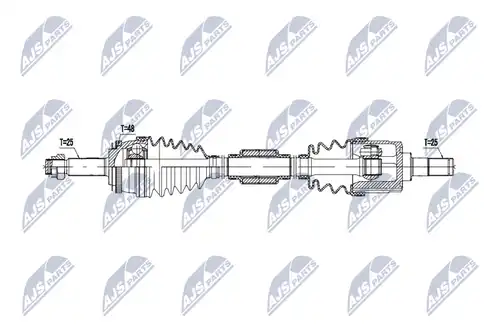 полуоска NTY NPW-KA-382