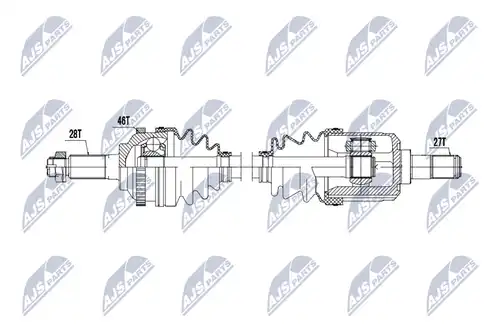 полуоска NTY NPW-KA-388