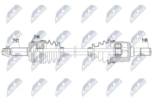 полуоска NTY NPW-KA-392