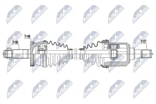 полуоска NTY NPW-KA-400