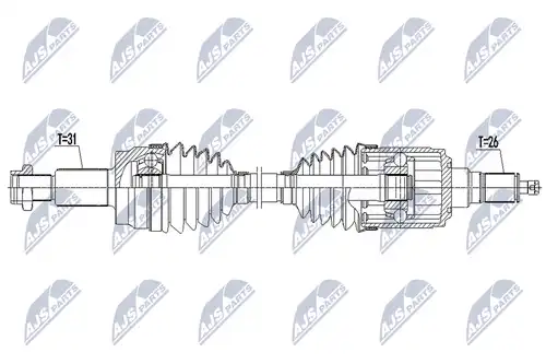 полуоска NTY NPW-LR-027