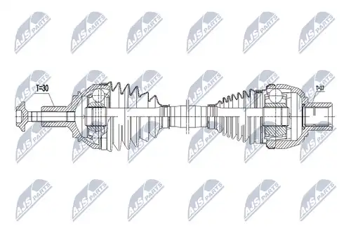 полуоска NTY NPW-ME-059