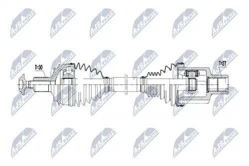 полуоска NTY NPW-ME-075