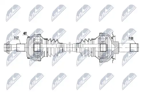 полуоска NTY NPW-ME-134