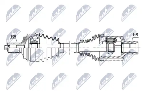 полуоска NTY NPW-ME-146