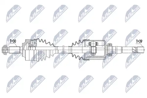 полуоска NTY NPW-ME-152