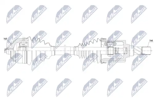 полуоска NTY NPW-ME-166