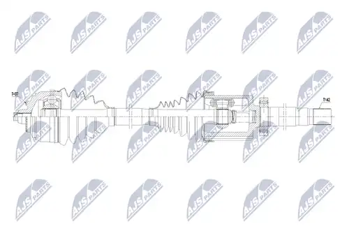 полуоска NTY NPW-ME-172