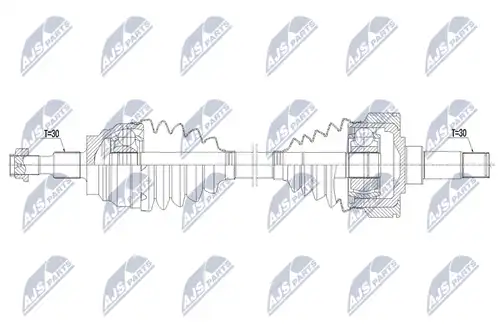 полуоска NTY NPW-ME-174