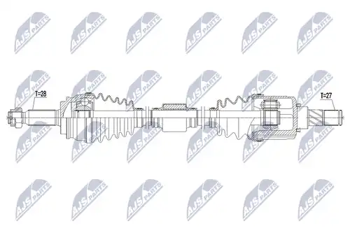 полуоска NTY NPW-MS-061