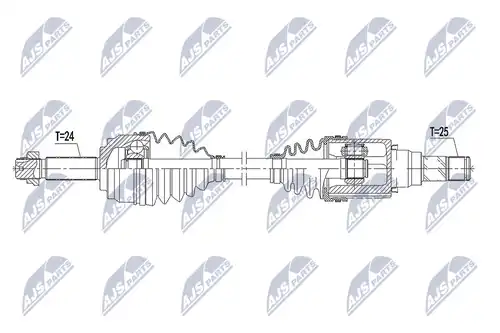 полуоска NTY NPW-MS-063