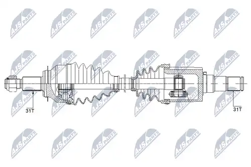 полуоска NTY NPW-MZ-040