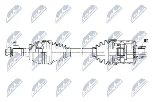 полуоска NTY NPW-MZ-051