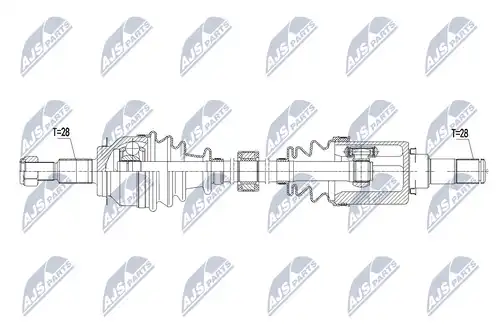 полуоска NTY NPW-MZ-054