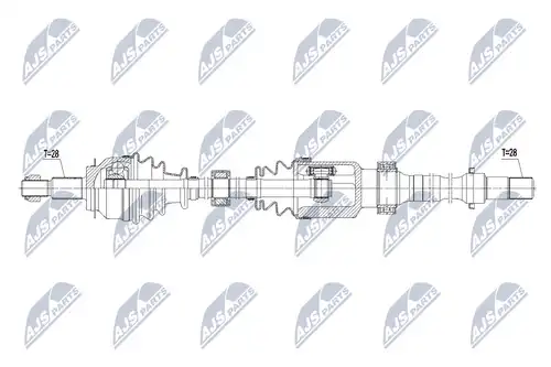 полуоска NTY NPW-MZ-056