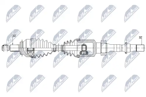 полуоска NTY NPW-MZ-058