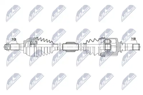 полуоска NTY NPW-MZ-062