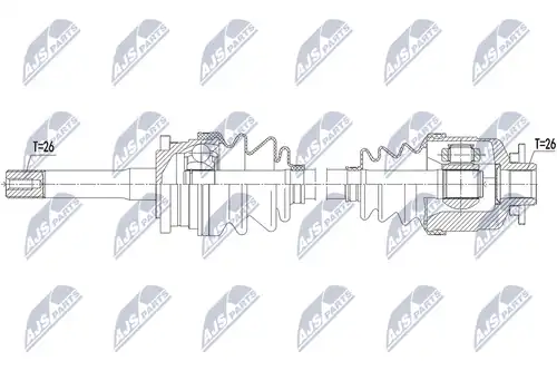 полуоска NTY NPW-MZ-068