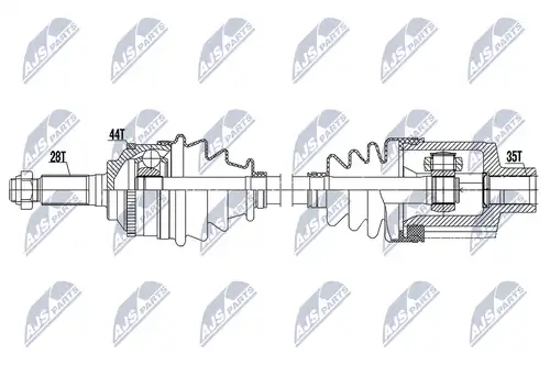 полуоска NTY NPW-MZ-084