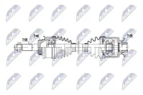 полуоска NTY NPW-MZ-092