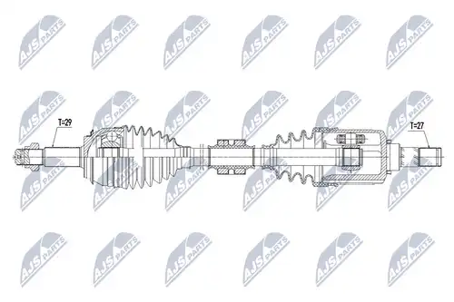 полуоска NTY NPW-NS-078