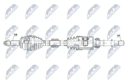 полуоска NTY NPW-NS-080